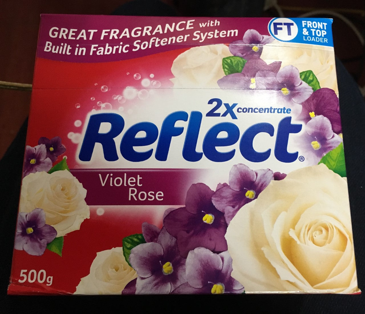 reflect washing powder