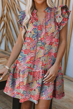 Flower Garden Shift Dress