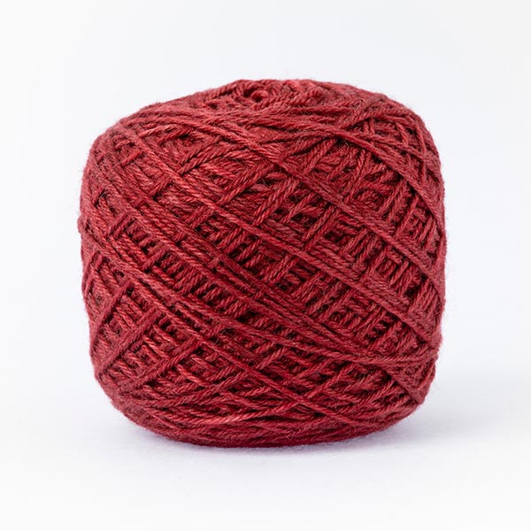 burgundy wool yarn