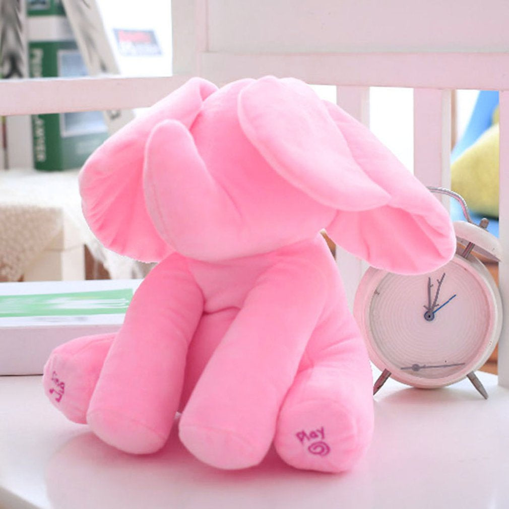 peekaboo elephant toy