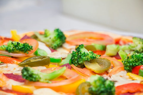 pizza verduras