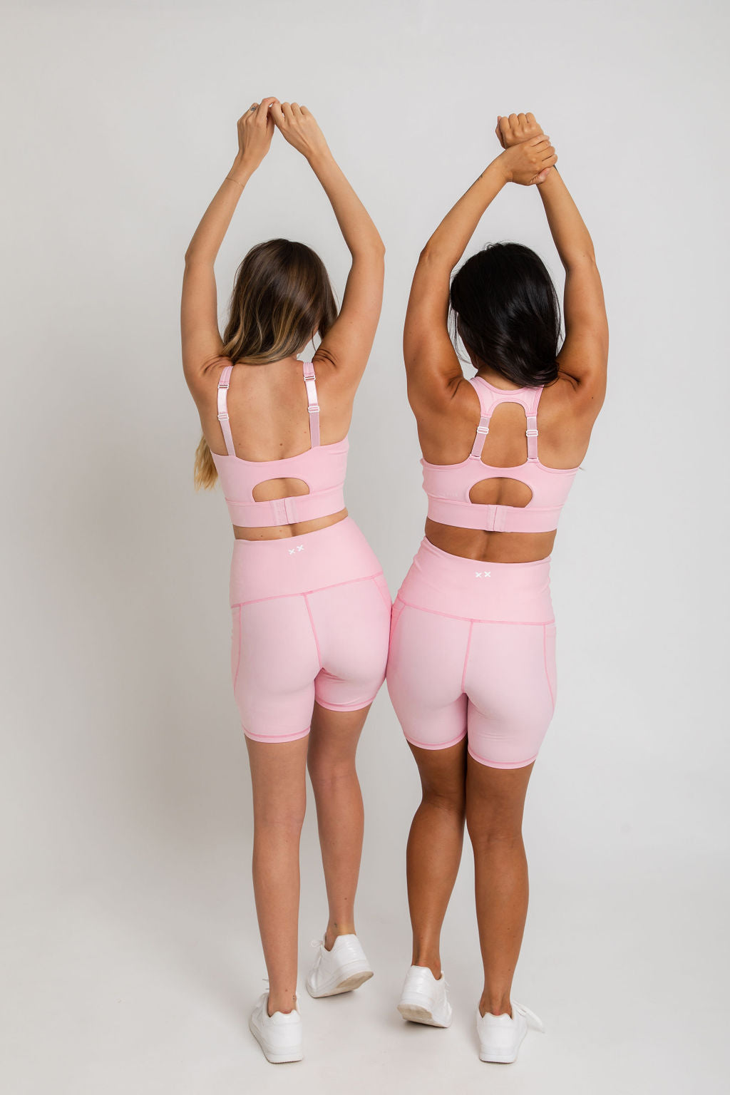 New color ABA Sports Bra now in Baby Pink.
