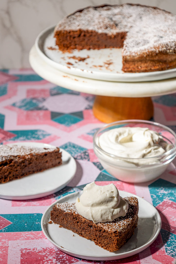 Torta Tenerina (Flourless Chocolate Cake From Bologna)