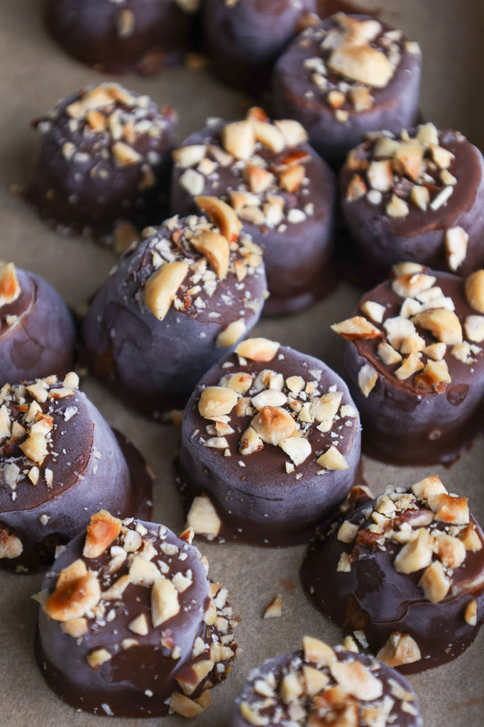 Chocolate Hazelnut Banana Bites