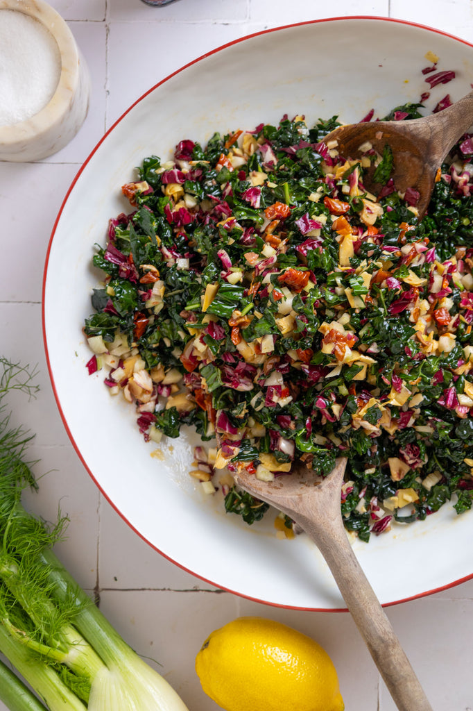 Chopped Italian Kale Salad