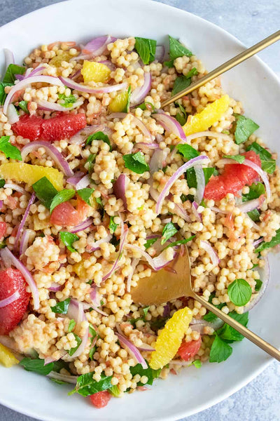 Fregola Pasta Salad With Citrus