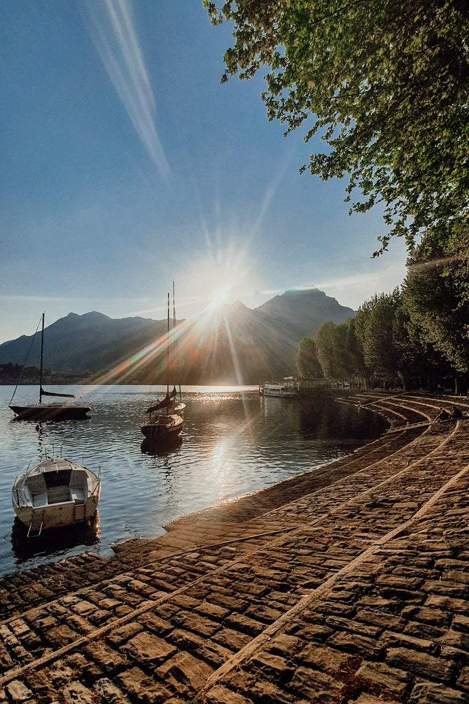 Lecco promenade