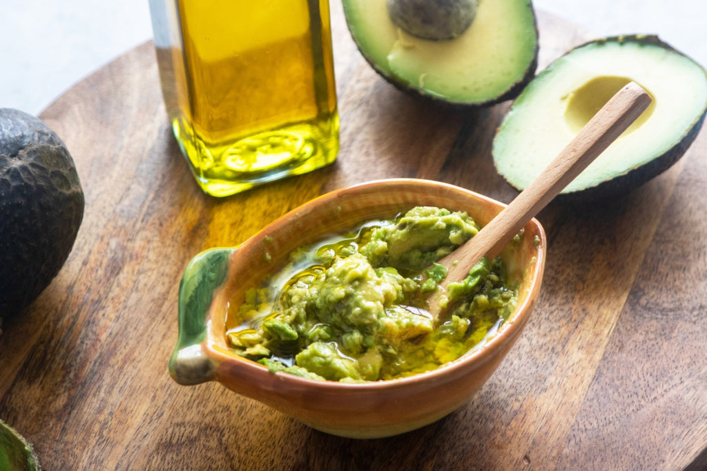 Avocado and Olive Oil Hair Mask