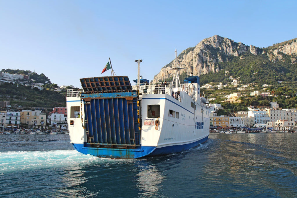 Ferry on the Amalfi Coast
