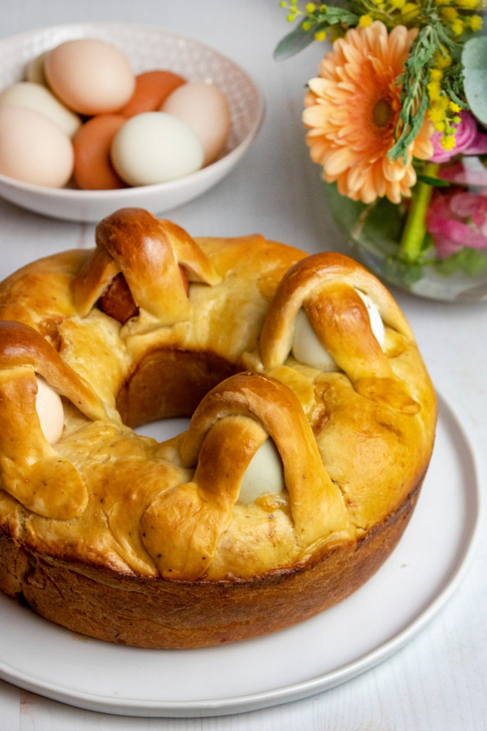 Italian Easter Bread (Casatiello)