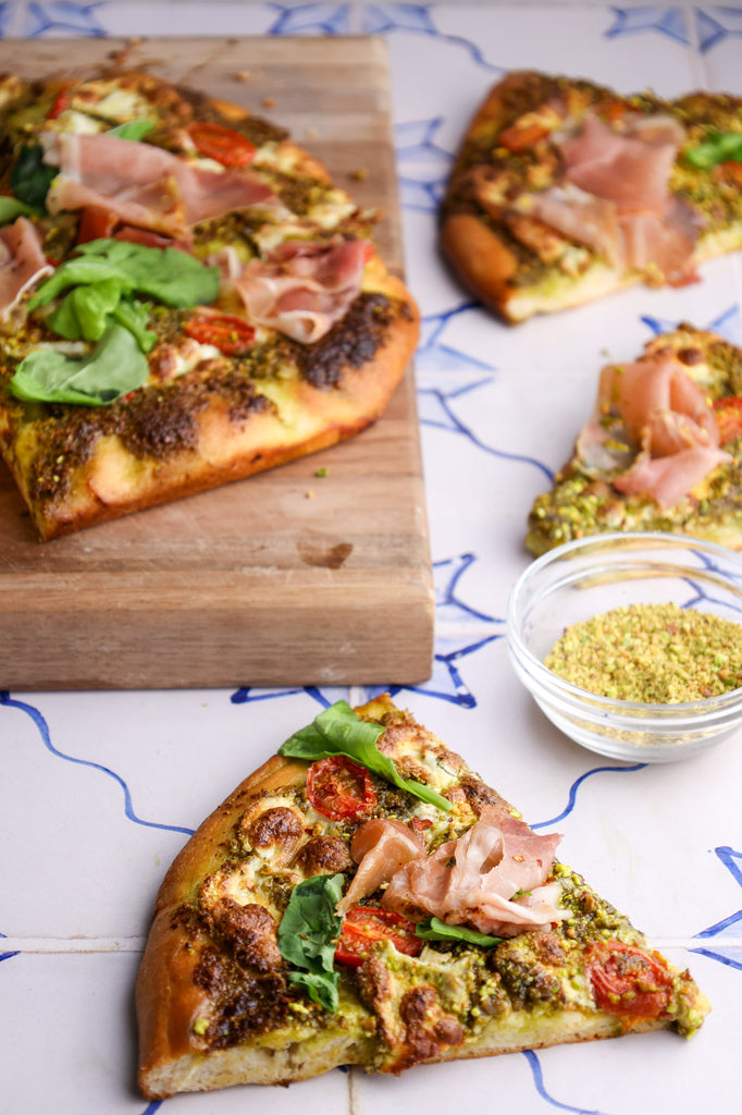 Pistachio Pesto Pizza