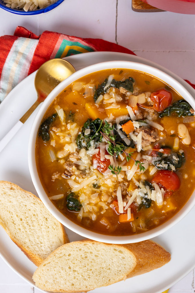 Tuscan Turkey Soup