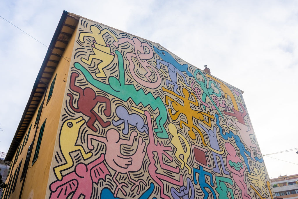 Tuttomondo Keith Haring Murals in Pisa