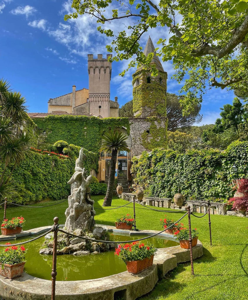 Villa Cimbrone Hotel Garden in Ravello