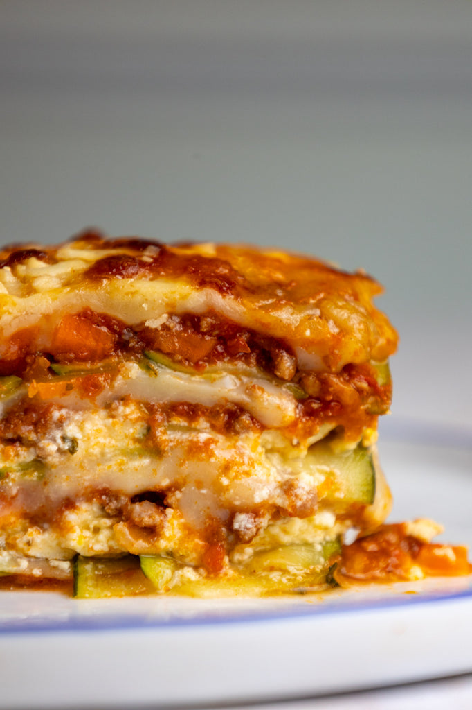 Pasta-Less Zucchini Lasagna