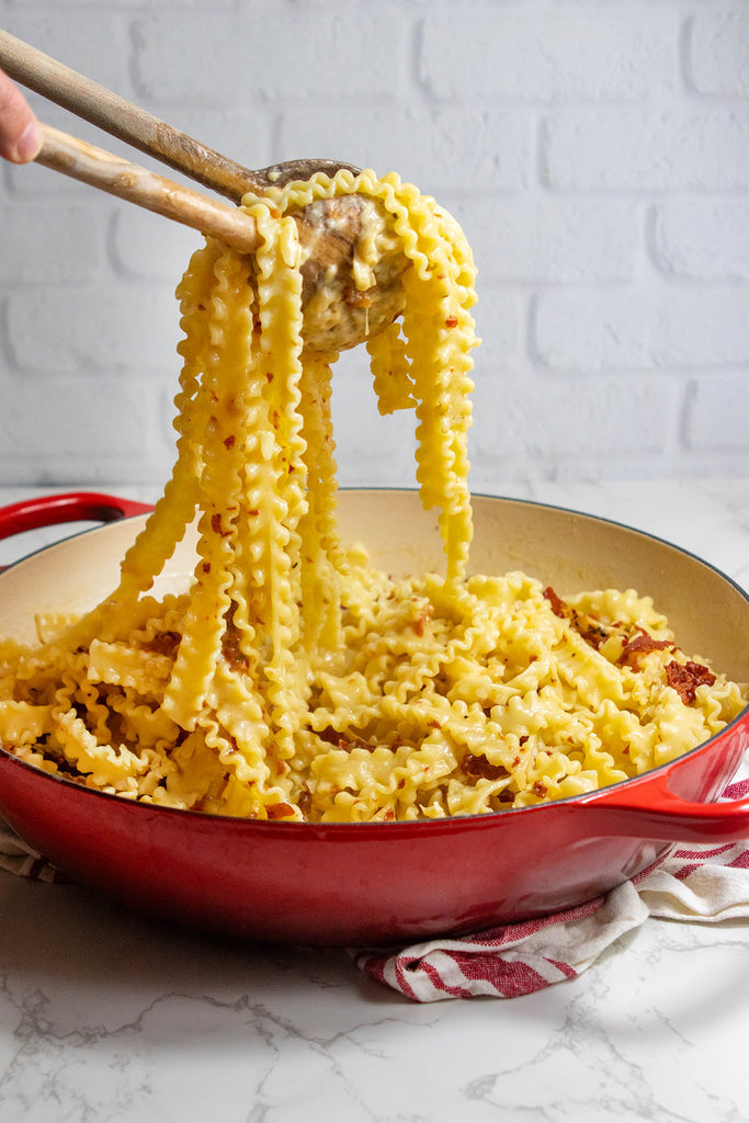 Aglio e Olio with Crispy Prosciutto