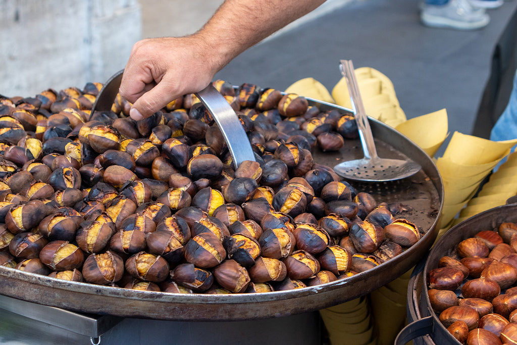chesnuts roasting in the streets of Rome