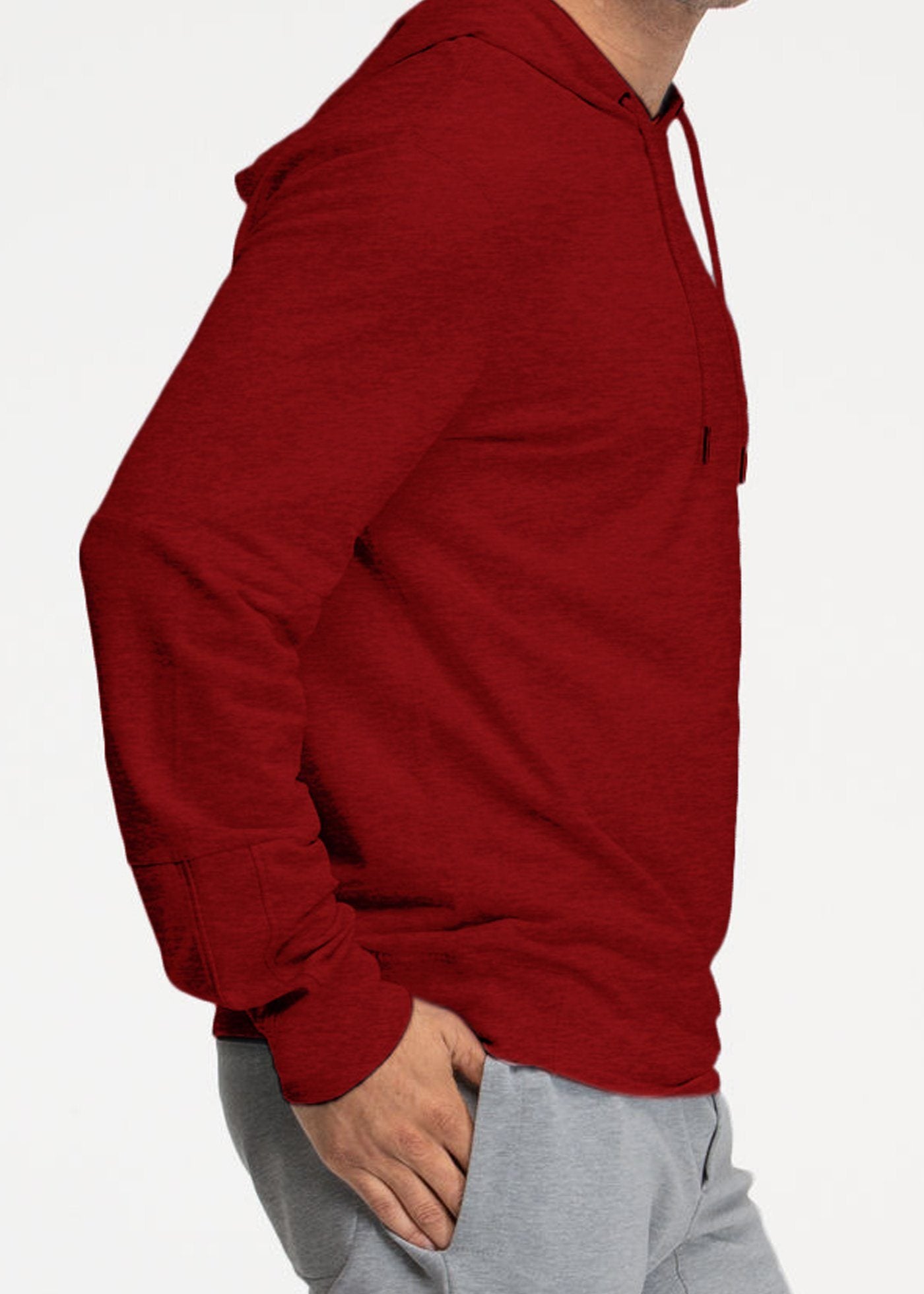 High & Mighty Lightweight SWET-Hoodie | Claret