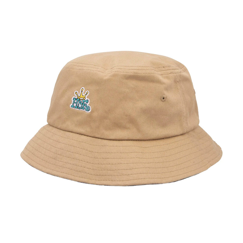 Crown Reversible Bucket Hat (Camel)