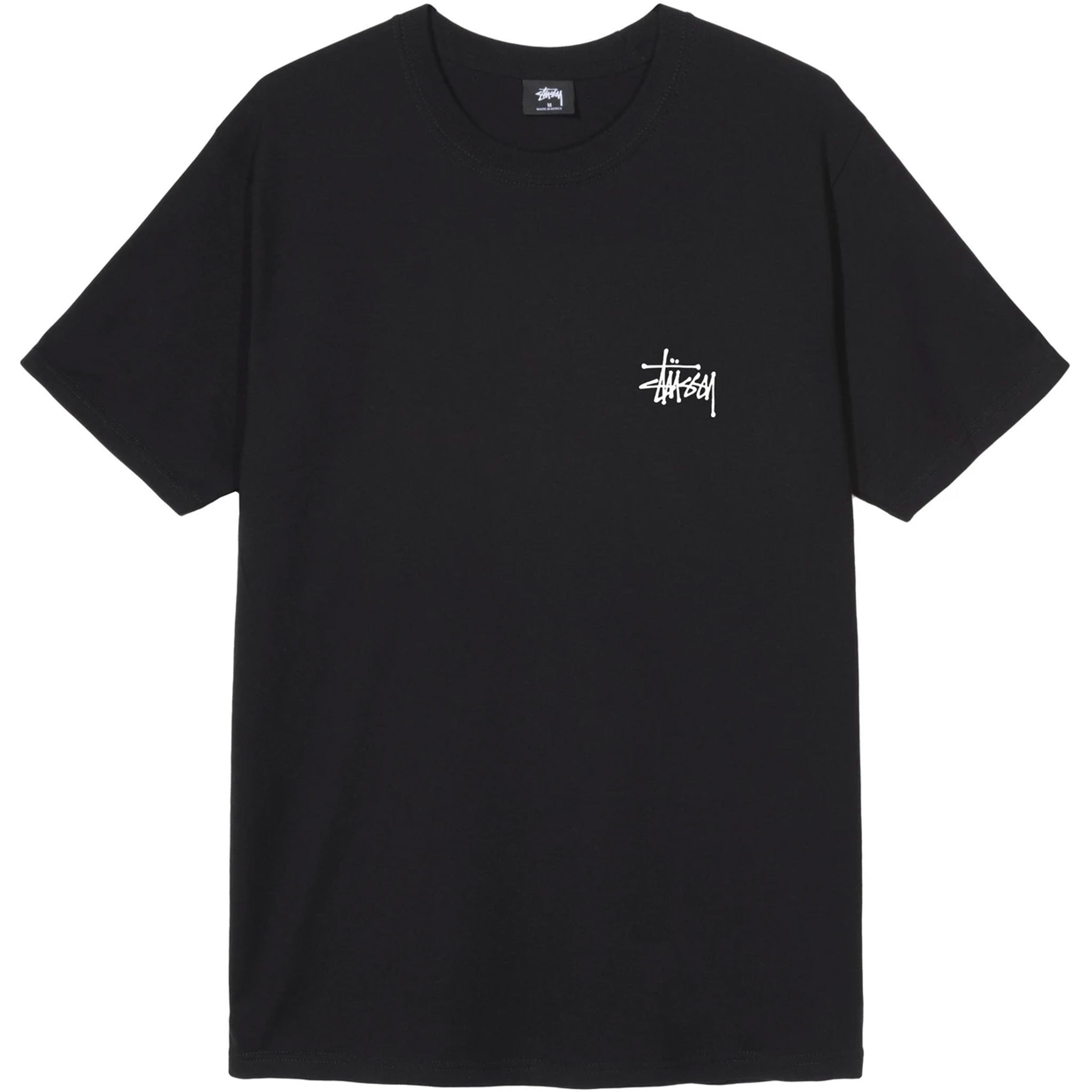 Stussy Basic Logo Tee (Black) – Capsul