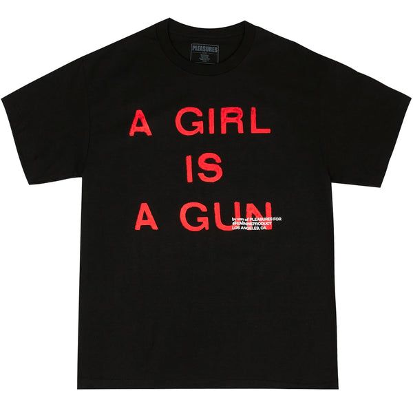 A girl is 2025 a gun sweatshirt