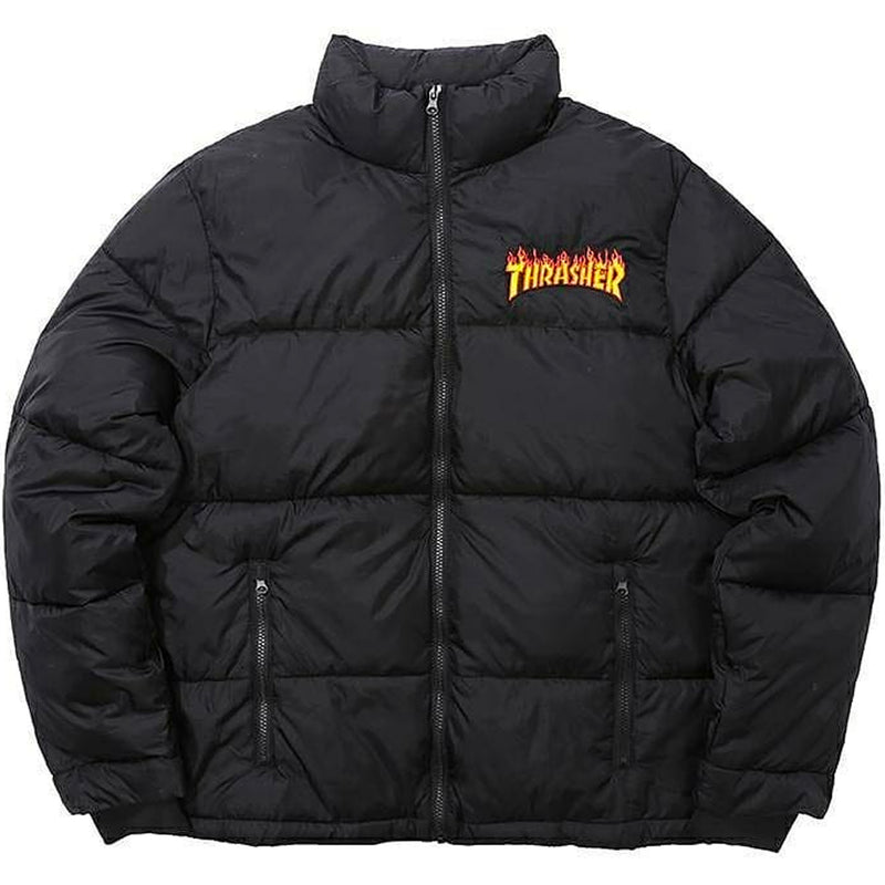 thrasher bandana puffer jacket