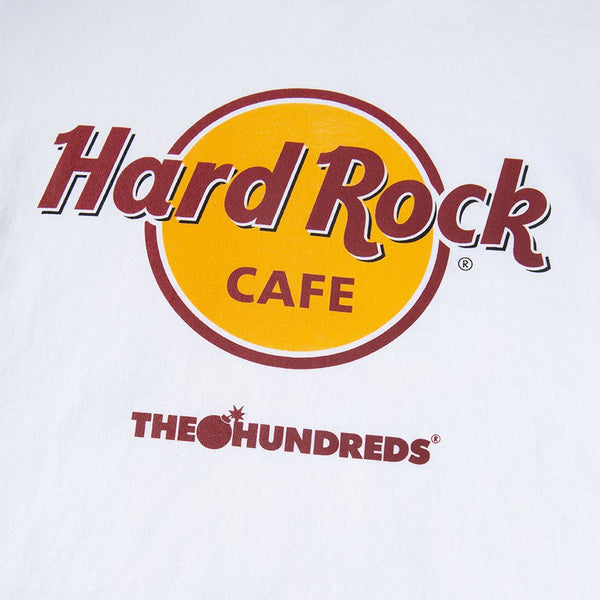 The Hundreds x Hard Rock Cafe Tee (White)