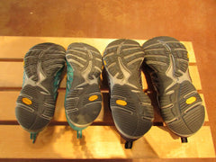 Men's and Women's TNF Ultra Kilowatt soles