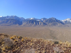 A photo of the Red Mountain Cinder trail