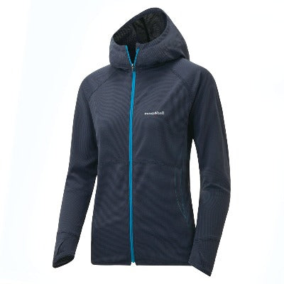 Montbell Cool Hoodie Graphite Blue