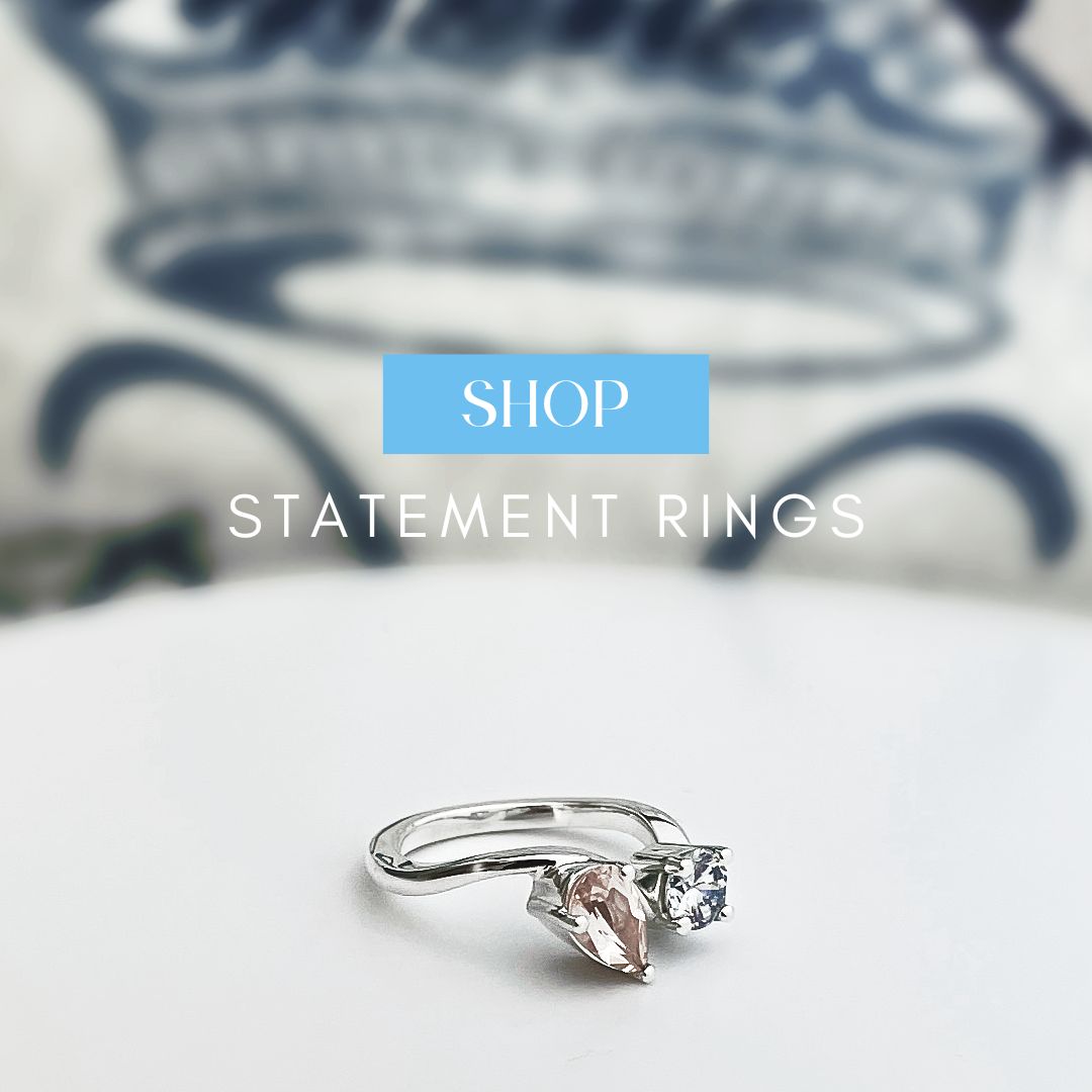 Statement rings in sterling silver and solid gold. Make your own ring or customize one of ours.