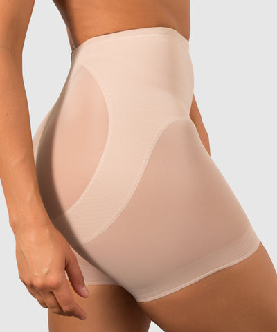 Sheer Shaping Derriere Lift Boyshorts by Miraclesuit Shapewear