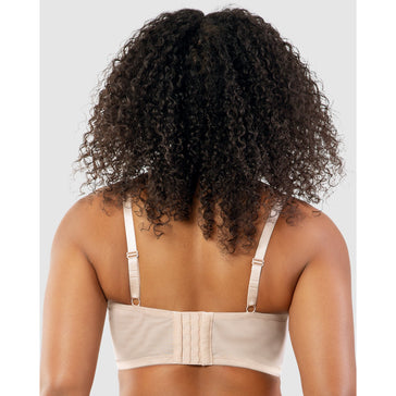Women's Stick Bras Gg Ultra Supportive Bra Ultra Low Back Bra Dark