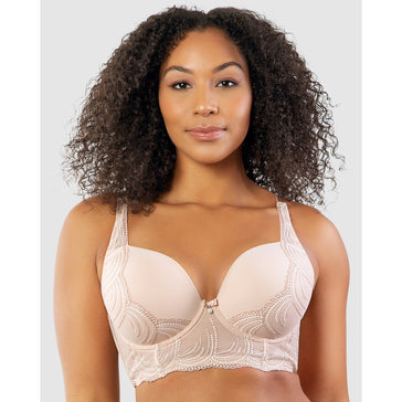 Rosie Cotton-Lined Wirefree Pull On Bralette by Sans Complexe