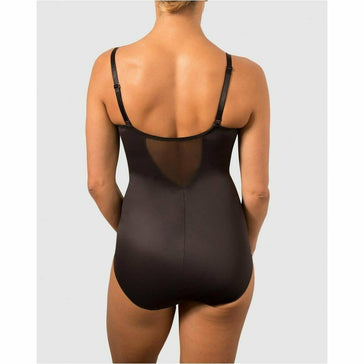 Miraclesuit Shapewear Back Magic Torsette BodyBriefer Black XL at