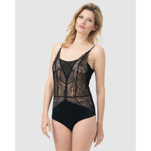 Patchwork Lace Bodysuit - Style Gallery