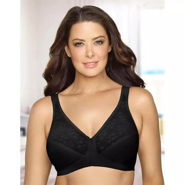 LEADING LADY The Nora Lace Front Closure Support Bra - Back