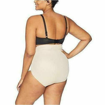 Instant Shaping Women's Plus Size Hi Waist Cinching BriefPllus, Nude, 1X at   Women's Clothing store