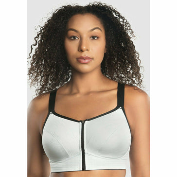 Naturana Wireless Cotton Double Moulded Sports Bra with Padded Straps 5127