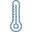 Clusters Coffee Thermometer Icon