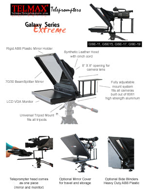 teleprompter features