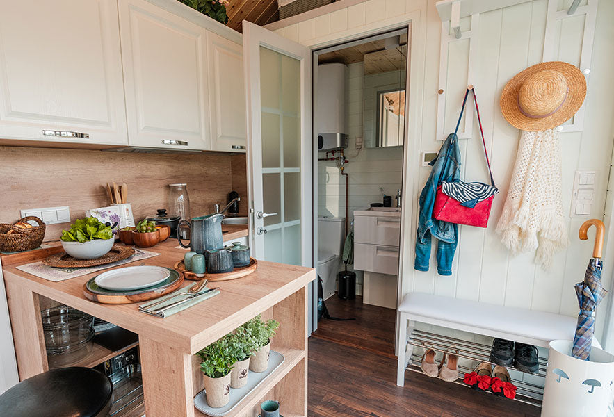 Detalii interior - Tiny House model Cottage de la Mobexpert