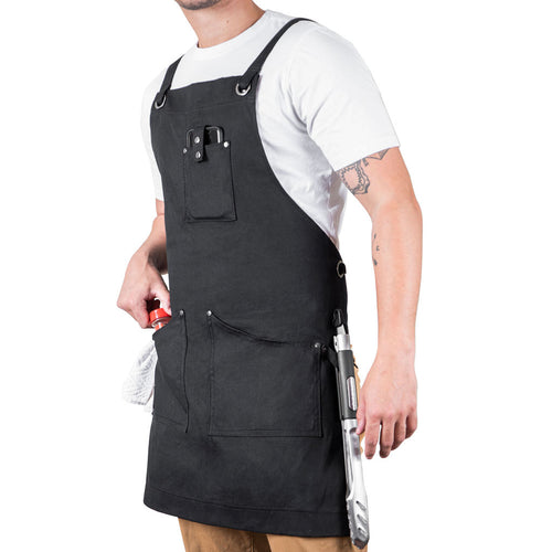 Wholesale Customized Adjustable Multifunction Denim Design Canvas Half  Aprons Kitchen Work - China Cooking Apron and Custom Apron price |  Made-in-China.com