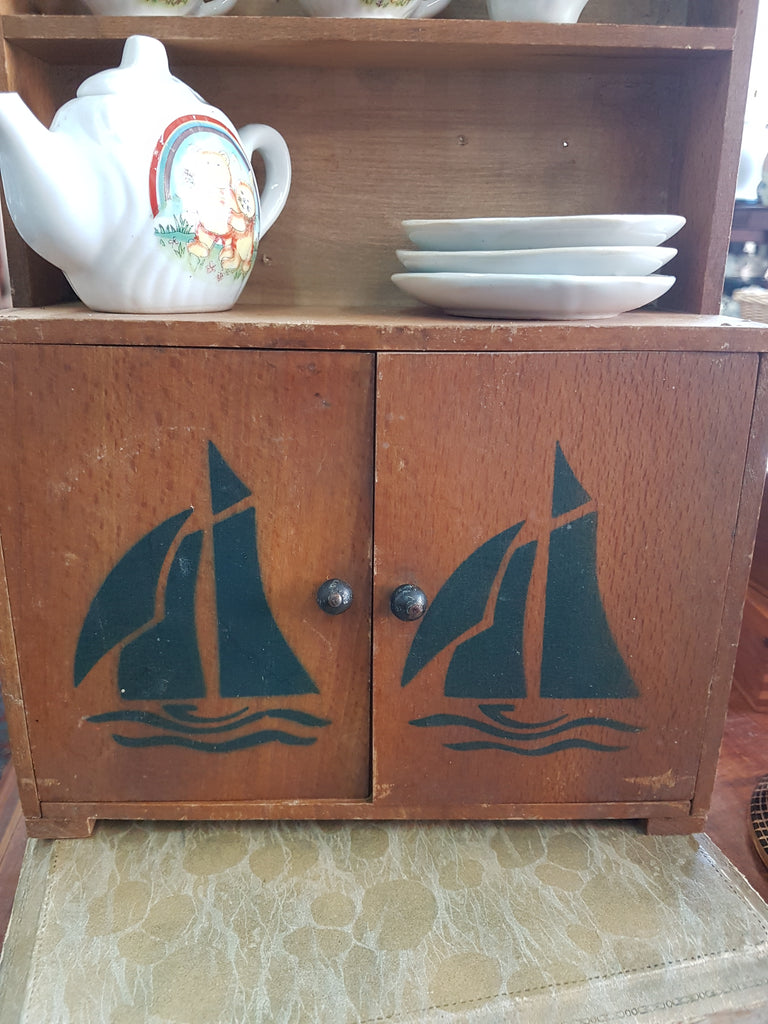 Buffet Bois Ancien Jouet Bâteaux Pas Cher Cuisine Meuble