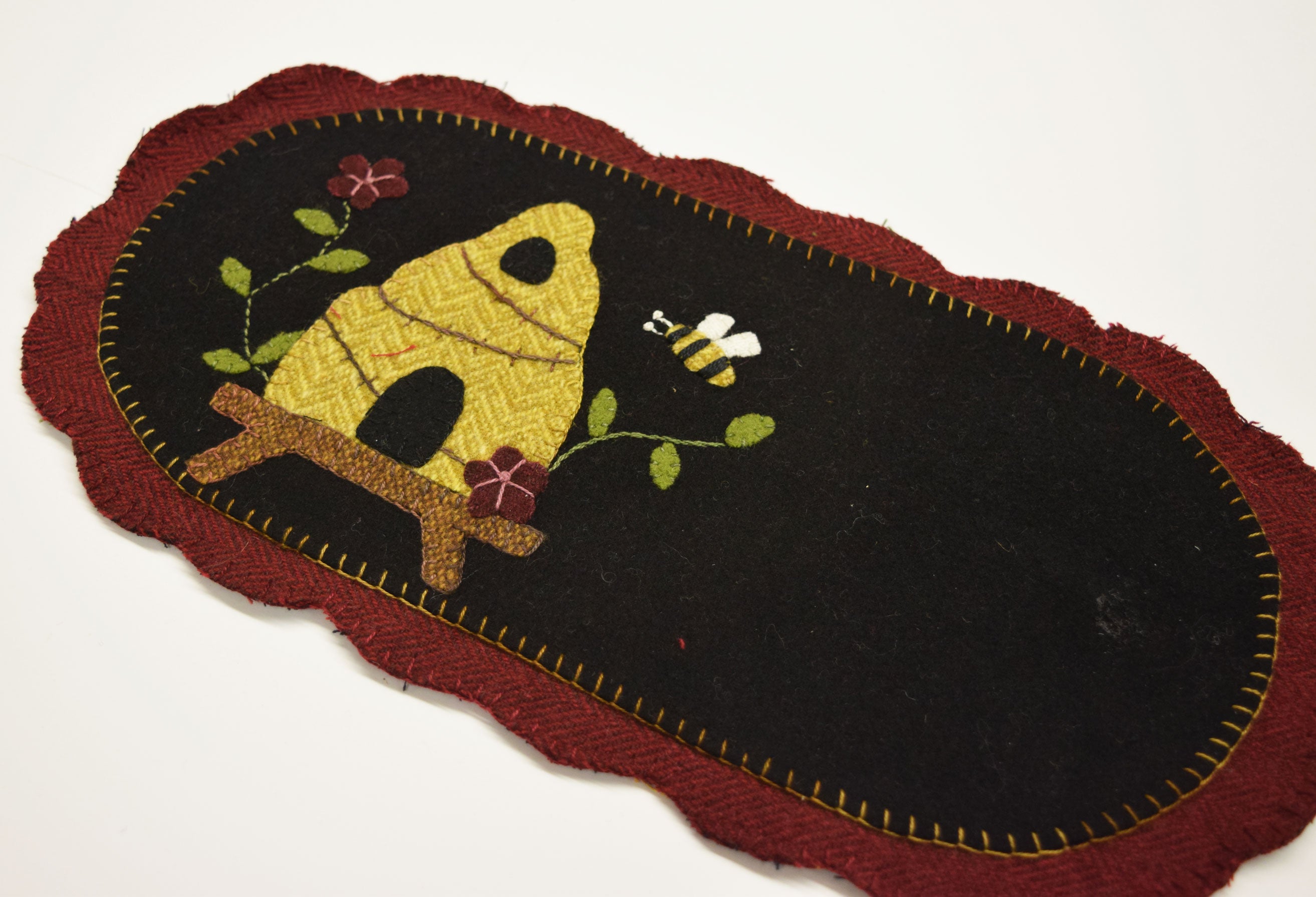 Wool Applique Kit: Bee Hive by Buttermilk Basin - Country Treasures Quilt  Shop