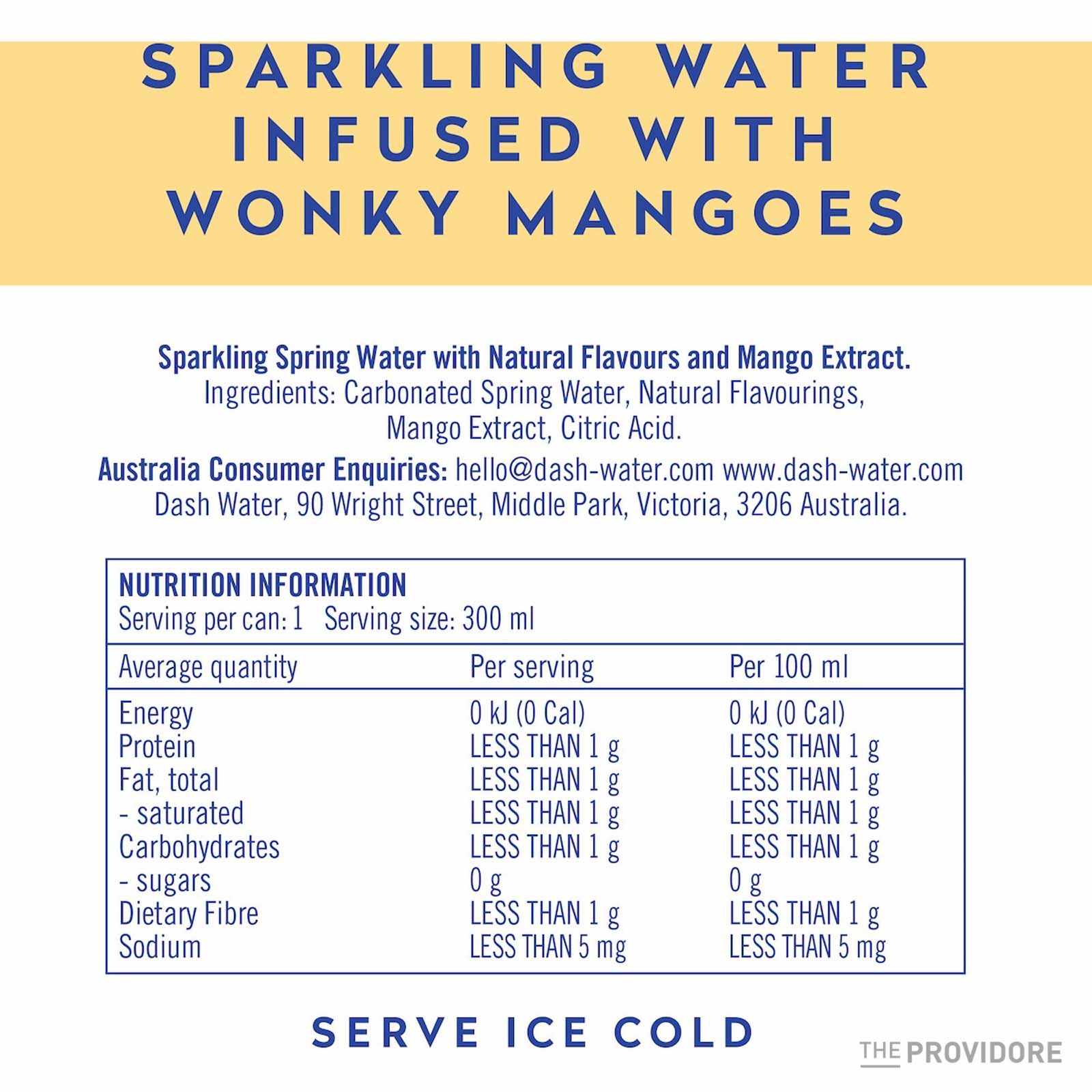 Dash Water Soft-Drinks Sparkling Raspberry 12 x 0.33 l