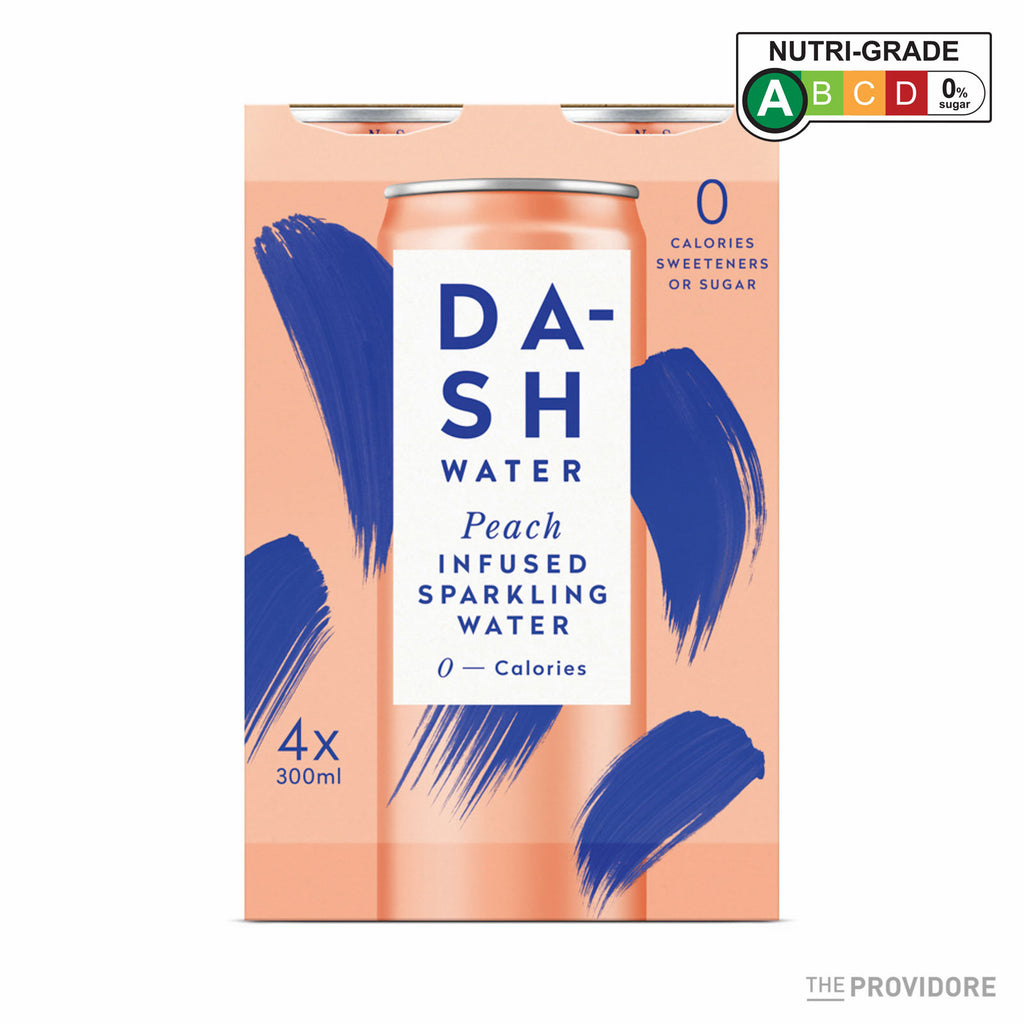 Dash Water Lime Infused Sparkling Water Multipack - 4 x 300ml