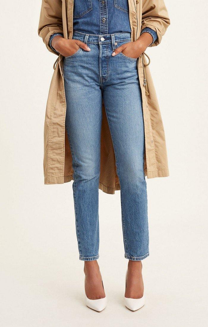 levi's 501 skinny stretch jeans