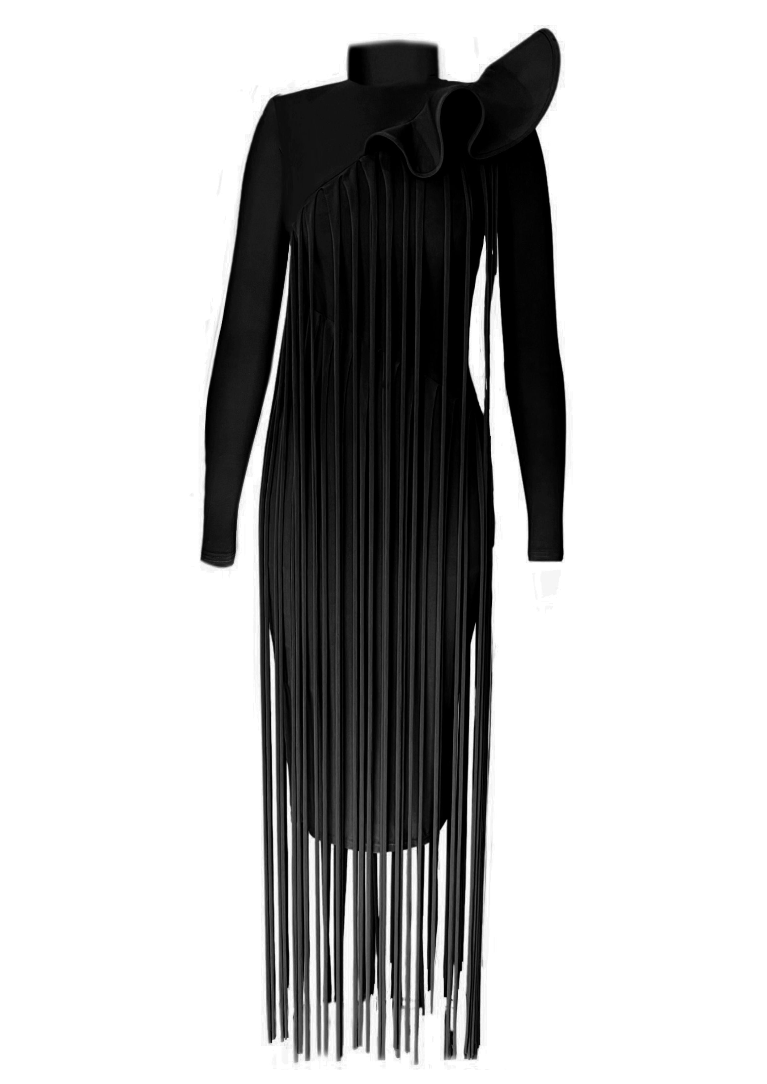 Black Fringe Dress – Gert-Johan Coetzee
