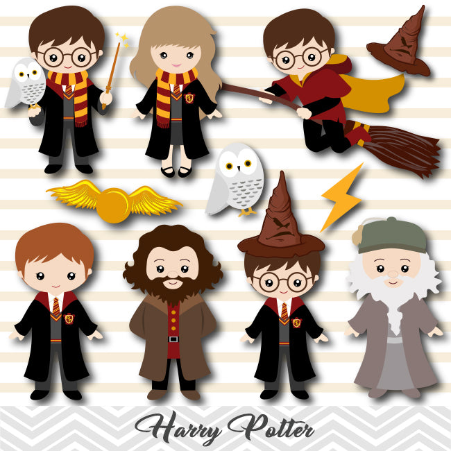 Download Harry Potter Digital Clipart, Harry Potter Clip Art ...